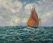 Maxime Maufra Thonier en mer oil painting artist